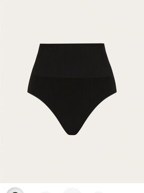NIB Boody Shaper High Cut Full Briefs, black, large